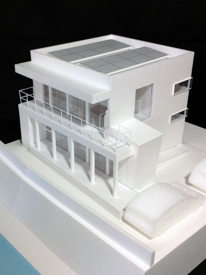 江迎川住宅プロジェクト：模型